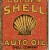 Placa metalica - Shell Auto Oil - 30x40 cm